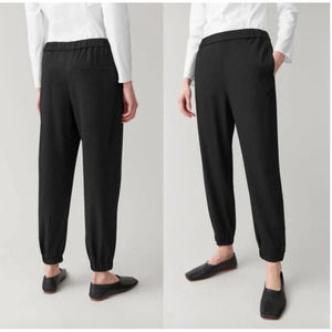 COS Black Track Pants